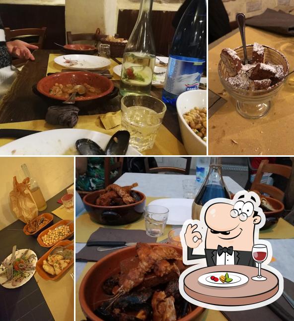 Mousse al cioccolato al Osteria La Sgranata