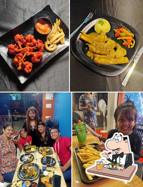 Food at Xafira's Cafe