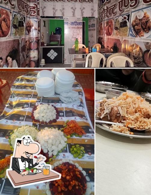 Food at Al Madina Restaurant and Hotel