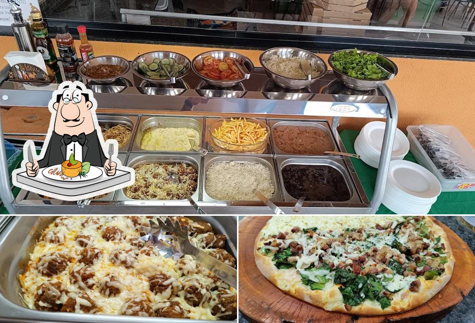 Comida em Pizzaria Nordestina
