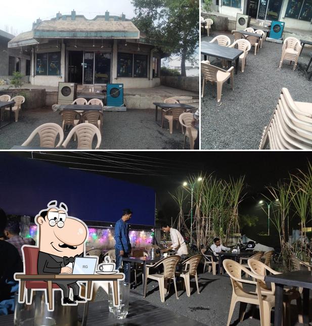 The interior of Baby Lawn Bar & Restaurant