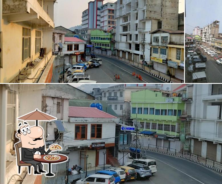 The exterior of KC'S Kitchen