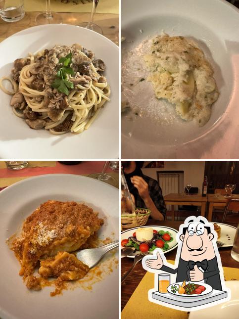 Platti al La Risorta Osteria del Re Fosco