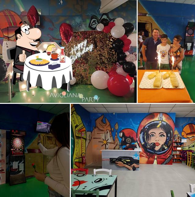 Piatto di formaggi al Phasercity Laser Game