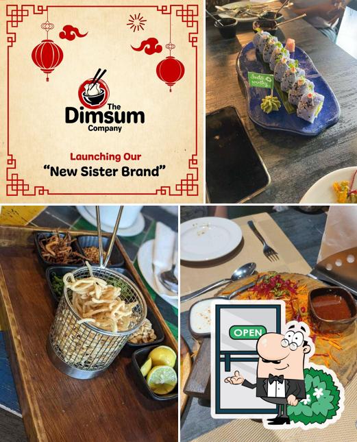 Enjoy the view at the outside area of Shaka