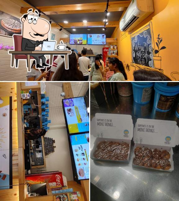 Check out how The Belgian Waffle Co looks inside