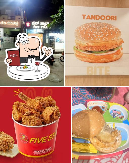 Meals at Five star chicken