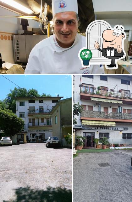 L'area esterna è una caratteristica importante di Ristorante La Furnacelle - Hotel - Sala Banchetti e Cerimonie Lanciano
