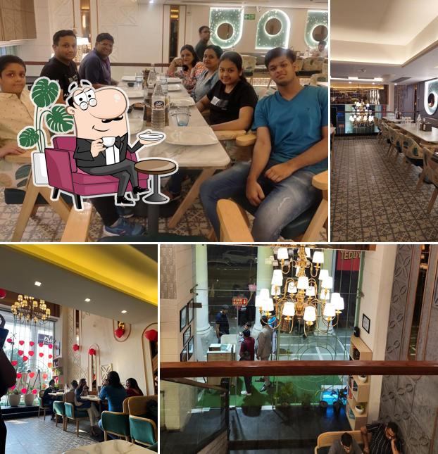 The interior of Cafe Sandoz - N Block, CP