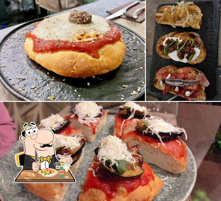 Cibo al L'Evoluzione Pizza