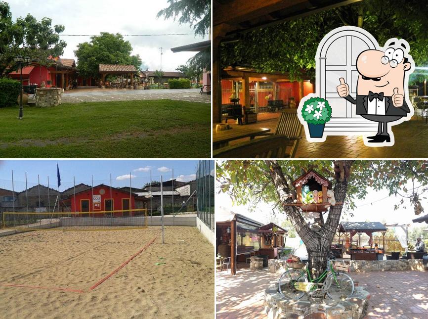 Goditi la vista dagli esterni di Agriturismo Nonna Luisa