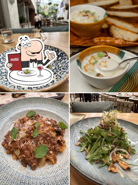 Food at My, Oh My - Live Kitchen & Bar