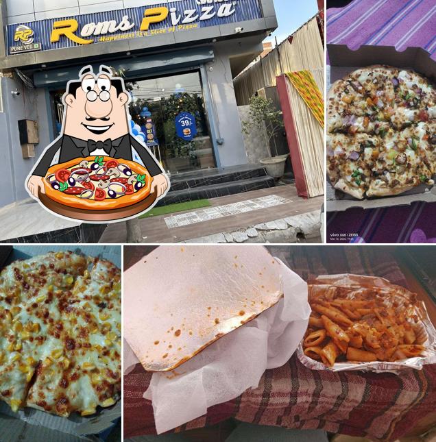 Order different kinds of pizza