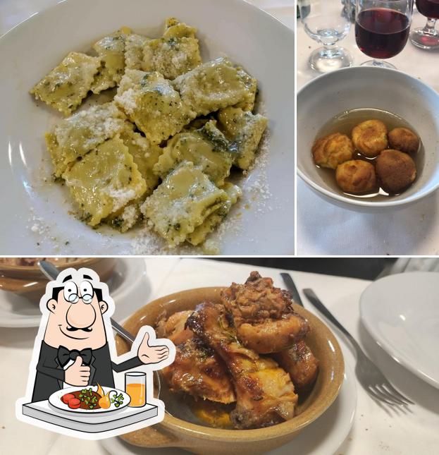 Platti al Trattoria Del Peso