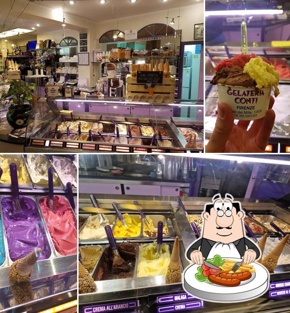 Cibo al Gelateria Conti