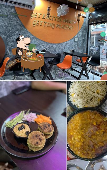 Among various things one can find food and interior at Nutrimento