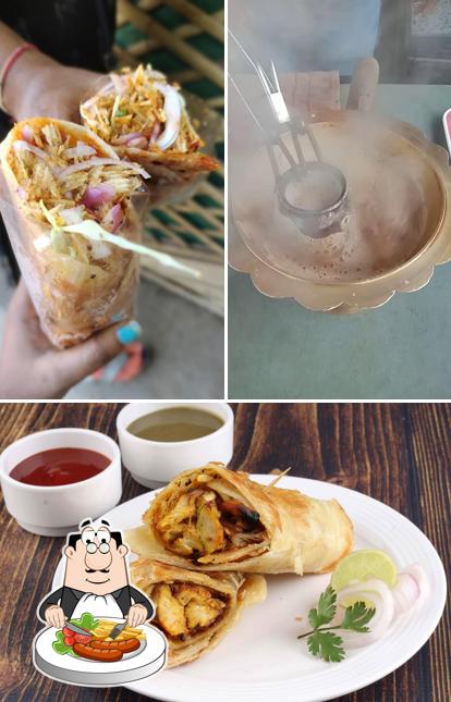 Meals at Agrawal Brothers Frankie