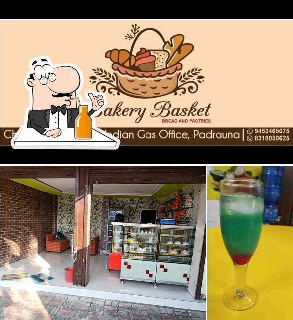Enjoy a beverage at BAKERY BASKET