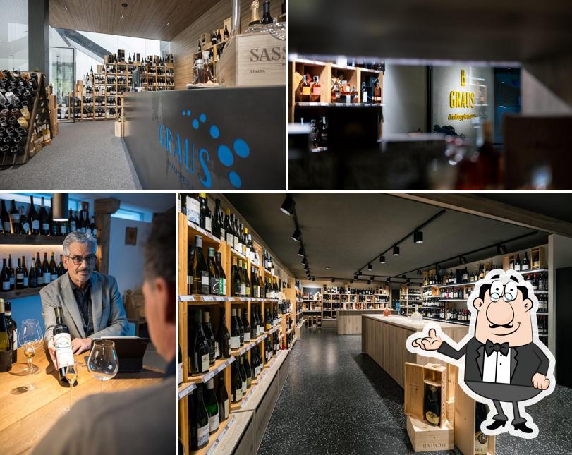 Dai un'occhiata agli interni di GRAUS - drinking pleasures