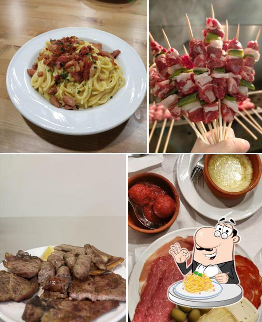 Spaghetti alla carbonara al LA LOCANDA DEL CAMPO