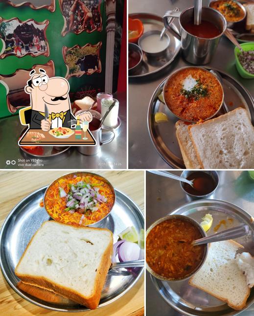 Meals at Salokhe Misal Centre , Kolhapur