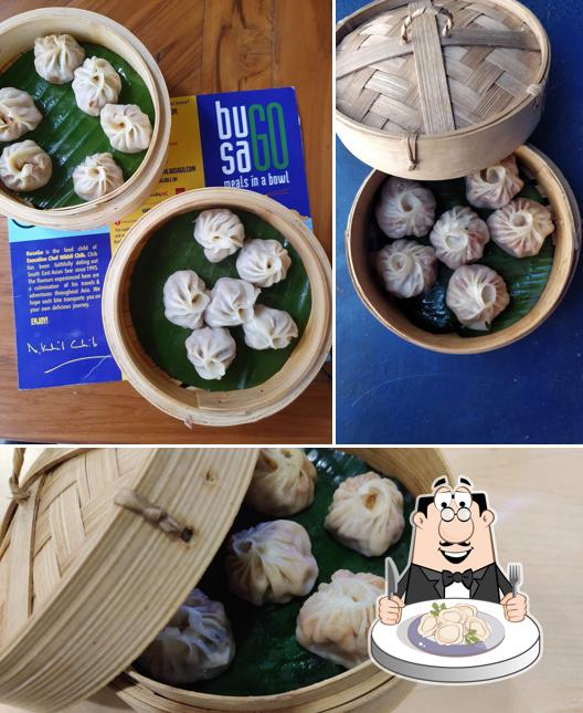 Dumplings at Busago Mahalaxmi