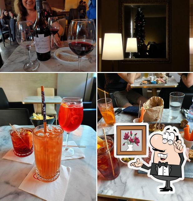 Dai un'occhiata agli interni di Glamour Cafè