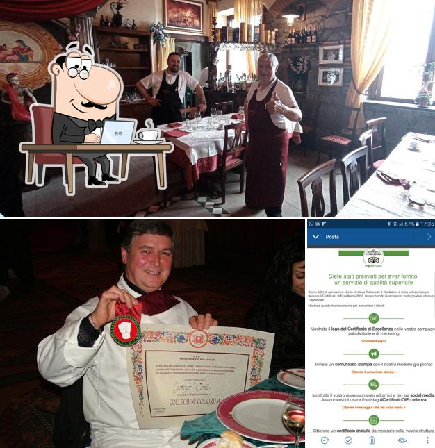 Gli interni di Ristorante Il Gladiatore