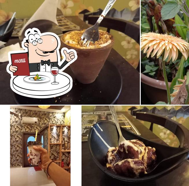 Chocolate mousse at SHRIM CAFE