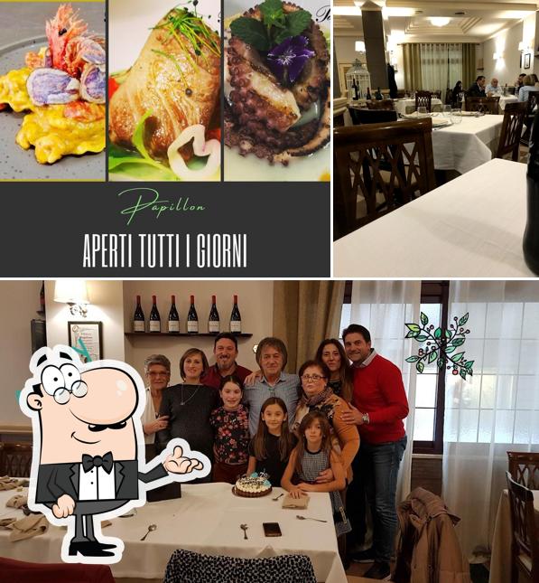 Gli interni di Papillon Ristorante Pizzeria