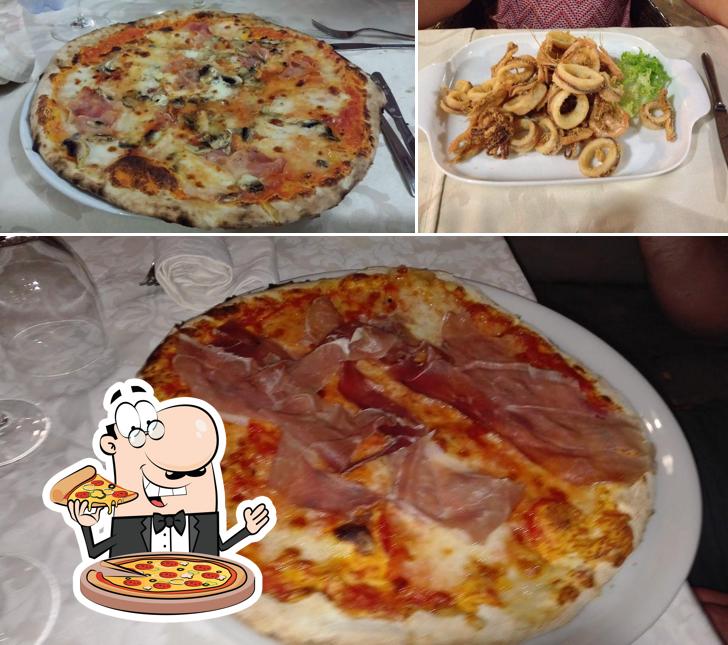 Ordina tra le molte varianti di pizza