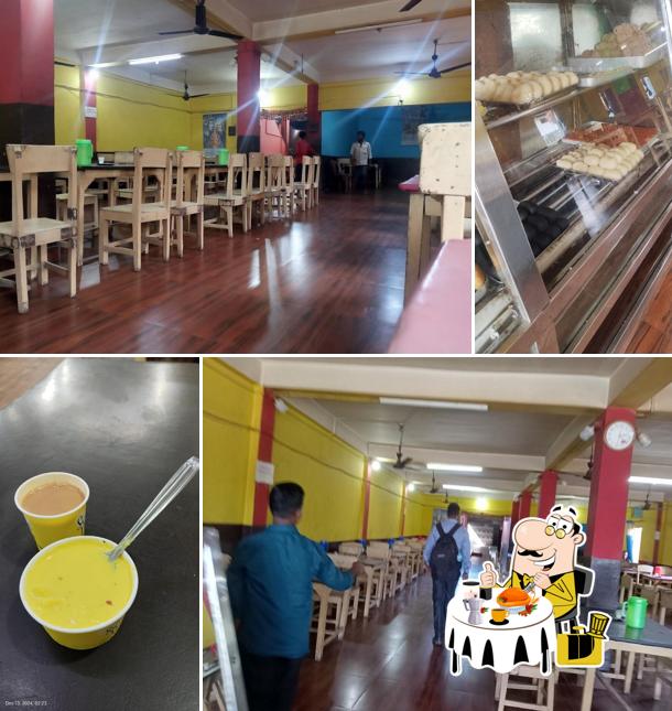 Meals at New Biju Hotel