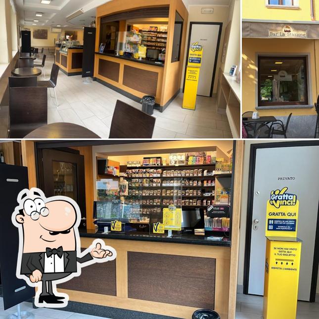 Dai un'occhiata agli interni di Bar la stazione