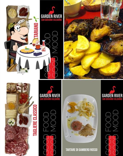 Piatto di formaggi al Garden River sgv