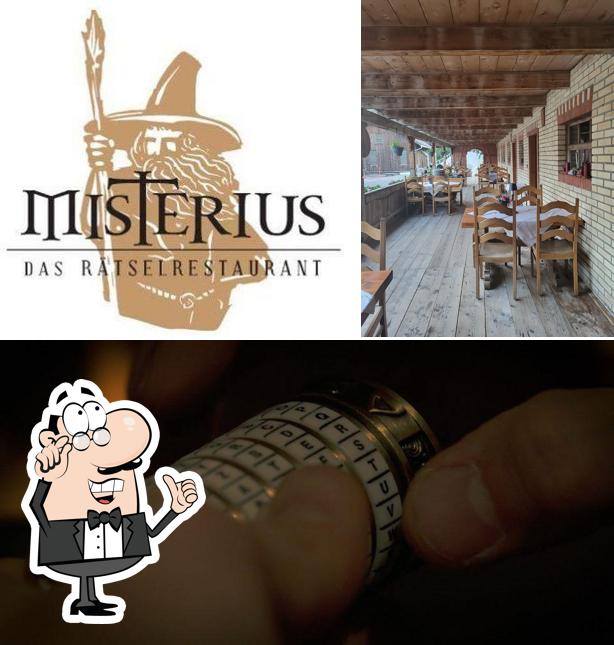 Gli interni di Misterius - Das Rätselrestaurant