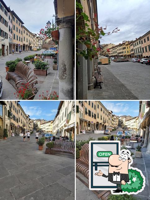 Gli esterni di Pasticceria La Piazza di Claudia Balint & C