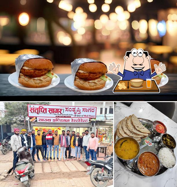 The photo of Santrapti Sagar’s food and exterior