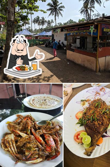 The image of food and exterior at Ambadi Hotel and Family Restaurant