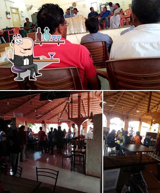 The interior of Camlin Scirocco Restaurant