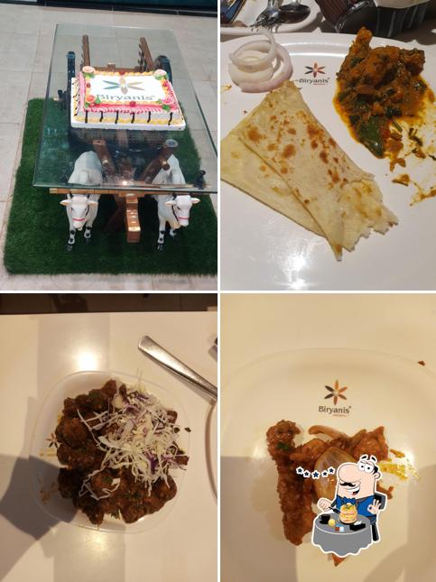 Food at Biryanis and More - Palwancha
