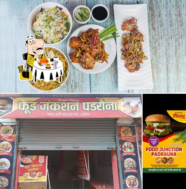 Food at Food Junction Padrauna