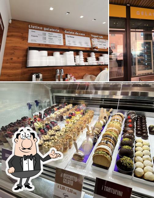 Gli interni di Gelateria Gioia
