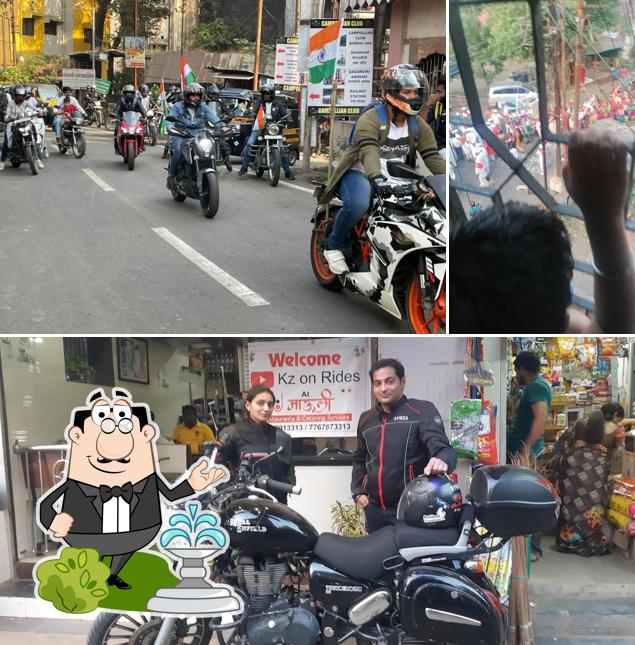 Check out how Mauli Snacks corner looks outside