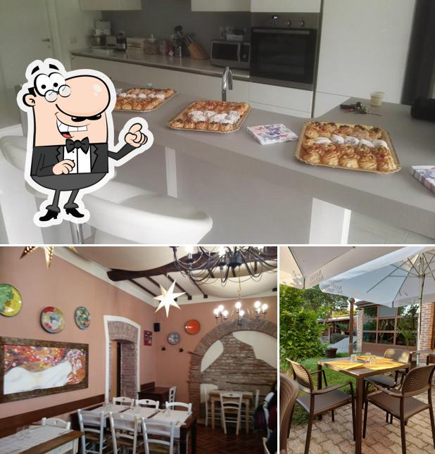 Gli interni di Osteria Pizzeria WITCH