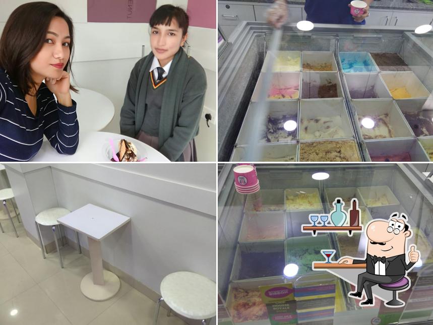 Check out how Baskin Robbins looks inside