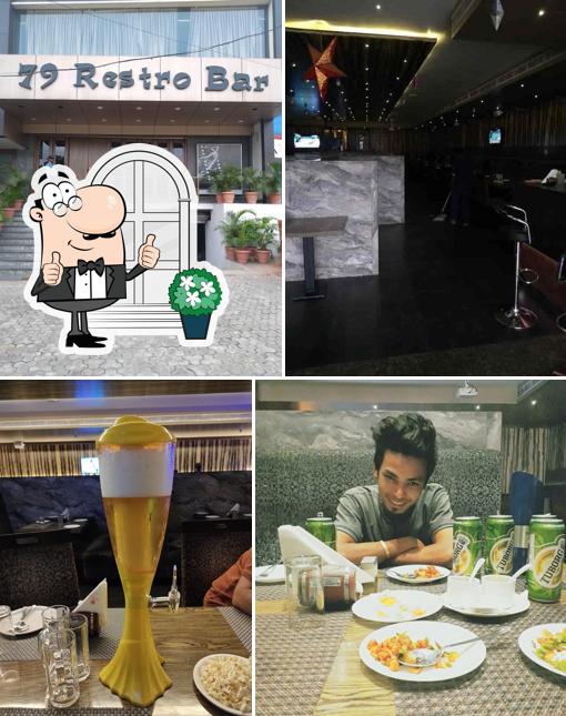 Enjoy the view at the outside area of K79 Restro & Bar