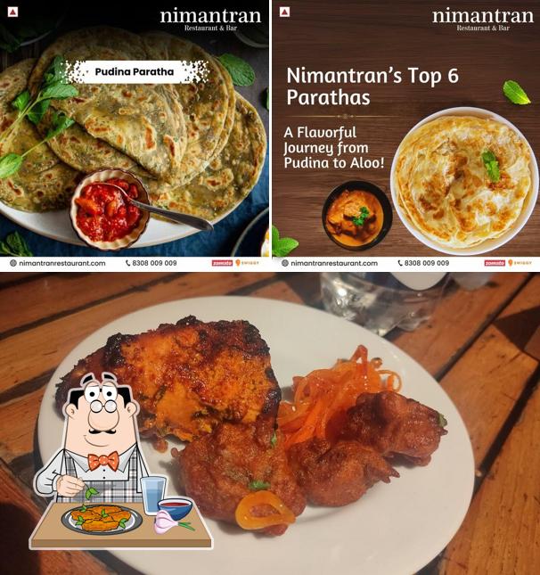 Chicken wings at Nimantran Restaurant & Bar