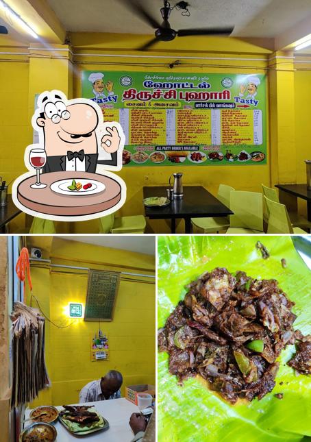 The restaurant's food and interior