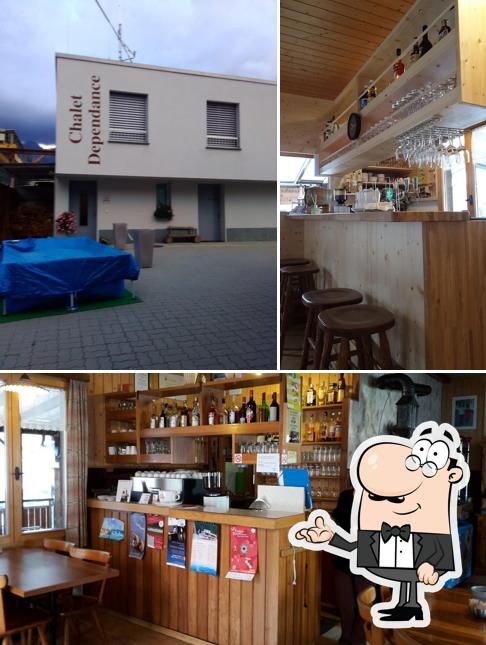 Siediti a un tavolo di Ristorante Pensione Chalet Stazione