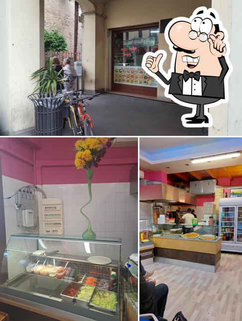 Gli interni di Bangla Pizza Kebab